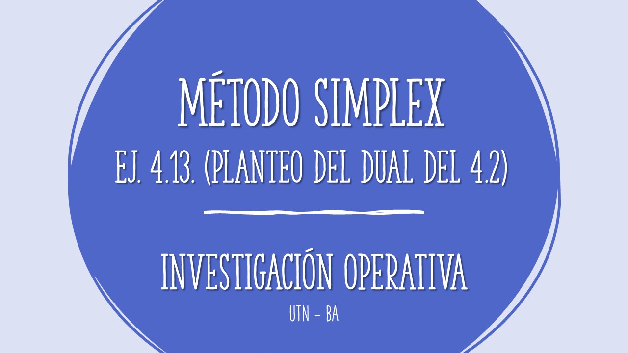 IO-práctica ej 4-13